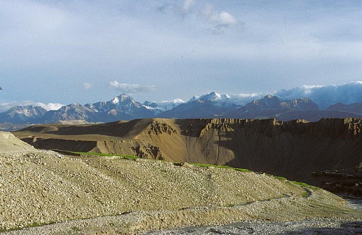 1998 - Landschaft rund um Purang - West-Tibet: Landschaft
