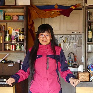 Rose vom Timeless Inn G&auml;stehaus - S&uuml;d-Ost-Tibet: Land und Leute