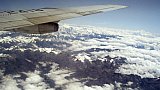 1992 - Blick aus dem Flugzeug - Zentral-Tibet: Landschaft