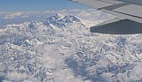 2006 - Ausblick beim Flug &uuml;ber den Himalaya - Zentral-Tibet: Landschaft
