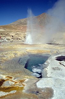 1992 - Die hei&szlig;en Quellen von Coqen - West-Tibet: Landschaft