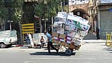 Morgentlicher Warentransport in Taebris - Nord-Iran: Land und Leute