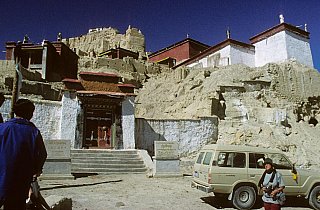 1998 - Wei&szlig;er und Roter Tempel von Tsaparang - West-Tibet: Sehensw&uuml;rdigkeiten