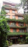 2015 - Nirwana Garden Hotel Eingang - Kathmandu-Tal: Essen & Schlafen