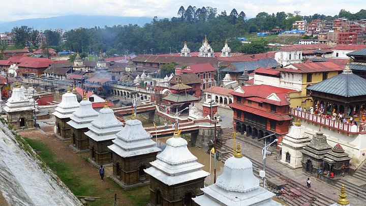 Totenverbrennungsst&auml;tte in Kathmandu, Nepal - Kathmandu-Tal: Sehensw&uuml;rdigkeiten