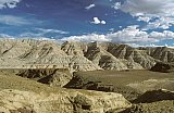 1998 - Sandsteinfelsen bei Tsaparang - West-Tibet: Landschaft