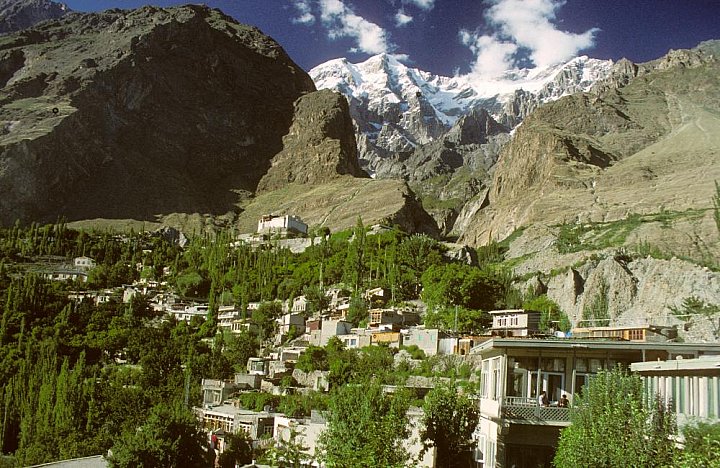 1998 - Karimabad und das Baltit Fort - Nord-Pakistan: Landschaft