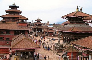 Dubar Square in Pathan, Nepal - Kathmandu-Tal: Sehensw&uuml;rdigkeiten