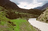 1998 - Camp am Karnali-Fluss - West-Nepal: Landschaft