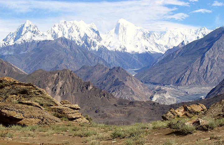1998 - Ausblick von Duiker in Pakistan - Nord-Pakistan: Landschaft