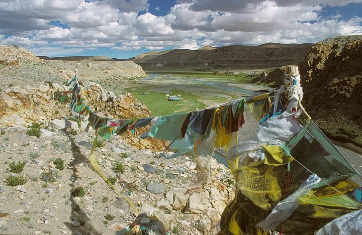 1998 - Blick auf Thirtapuri - West-Tibet: Landschaft
