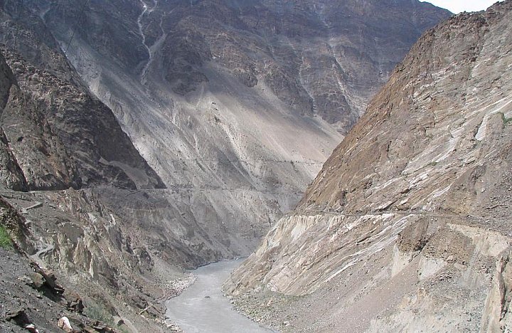 1998 - Fahrt auf dem KKH - Nord-Pakistan: Landschaft
