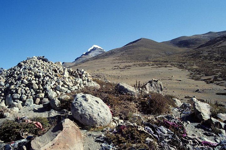 1992 - s&uuml;dwestlich vom Kailash - West-Tibet: Landschaft