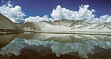 1998 - Spieglung im See - West-China: Landschaft