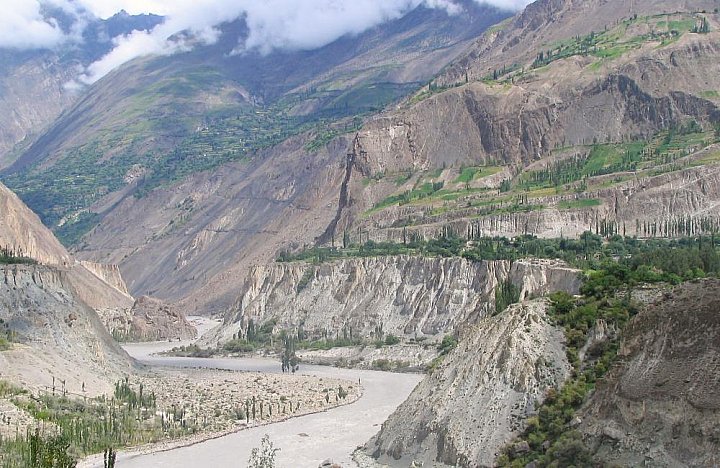 1998 - Karakorum Highway in Pakistan - Nord-Pakistan: Landschaft