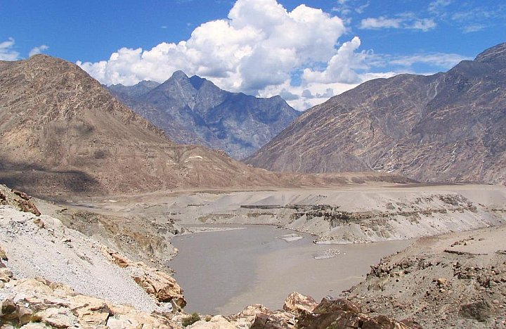 1998 - Aussicht vom Viewpoint - Nord-Pakistan: Landschaft