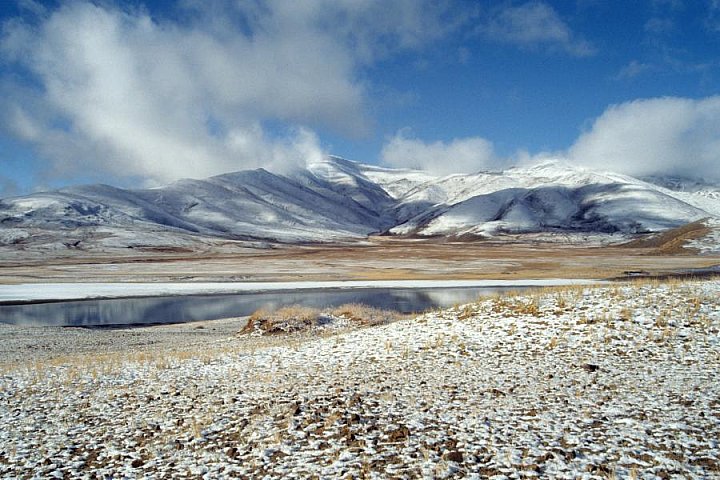 1992 - Winter-Wunderland auf der S&uuml;droute - West-Tibet: Landschaft