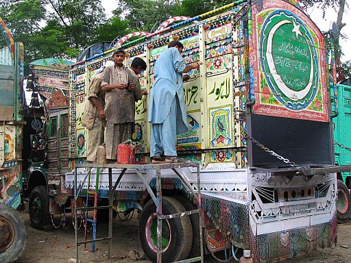 1998 - LKW-Traditionsmalerei - Nord-Pakistan: Land und Leute