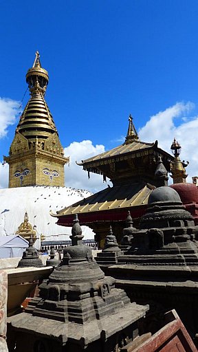 2015 - Swayambunath Stupa und Tempelgel&auml;nde - Kathmandu-Tal: Sehensw&uuml;rdigkeiten