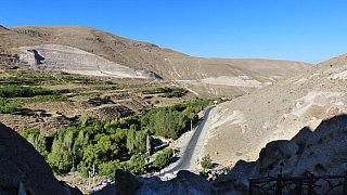 Blick &uuml;ber die Flussoase bei Kandovan - Nord-Iran: Landschaft