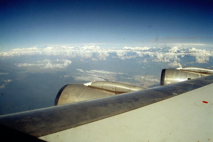 1992 - R&uuml;ckflug entlang des Himalaya - Nepal-Blog
