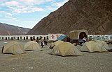 1998 - Camp in Dahongluitan - Tibet Blog