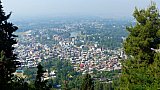 Srinagar und Dal See vom Shankaracharya Hill - Jammu & Kashmir: Landschaft