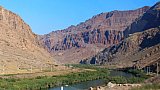 Gro&szlig;artige Szenerie des Ufergebirges im Aras-Flusstal - Nord-Iran: Landschaft