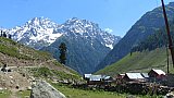 Sartal Village kurz vor Sonamarg - Jammu & Kashmir: Landschaft