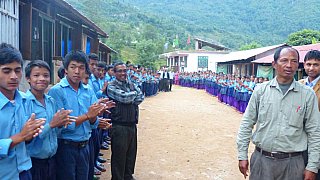 2015 - Empfang in Ksetrapa - Ost-Nepal: Land und Leute