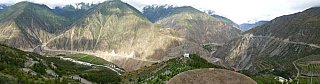 Das Mekong-Tal bei Feilei Si - S&uuml;d-Ost-Tibet: Landschaft