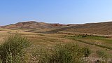 Fruchtbare Landschaft auf der Strecke von Marageh nach Qazvin - Nord-Iran: Landschaft