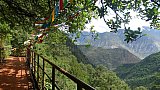Treppe und Stege zum Mingyong Gletscher - S&uuml;d-Ost-Tibet: Landschaft