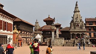 Dubar Square in Baktapur - Kathmandu-Tal: Sehensw&uuml;rdigkeiten