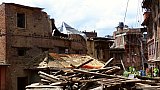 2015 - Erdbebentr&uuml;mmer in Bhaktapur - NEP-Erdbeben
