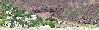 Blick auf die Salzfelder von Yanjing - S&uuml;d-Ost-Tibet: Landschaft