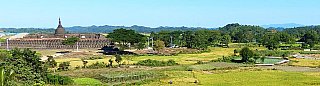 Panorama des Kho Thaung Tempels - West-Myanmar: Sehensw&uuml;rdigkeiten