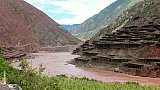 Salzproduktion entlang des Mekong - S&uuml;d-Ost-Tibet: Landschaft