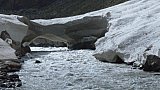 Eisbr&uuml;cke &uuml;ber den Suru-Fluss - Zanskar: Landschaft