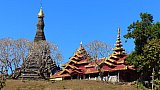 Bandoola Kloster in Mrauk U - West-Myanmar: Sehensw&uuml;rdigkeiten
