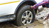 Befreiungsversuche des Fahrzeuges - IND-Blog-Bilder