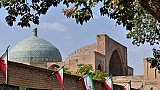 Kuppel und Iwan der Freitagsmoschee - Nord-Iran: Sehensw&uuml;rdigkeiten