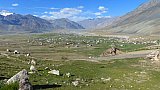 Blick auf Padum und das Zanskar-Tal - Zanskar: Landschaft