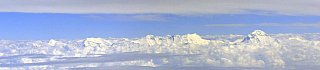 2015 - Himalaya-Panorama beim R&uuml;ckflug - West-Nepal: Landschaft