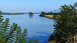 Flusslandschaft in West-Myanmar - West-Myanmar: Landschaft