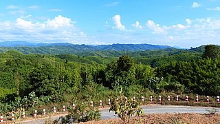 Chin-Berge in West-Myanmar - West-Myanmar: Landschaft