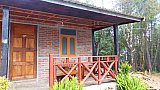 Reihenbungalow im Oasis Eco Resort in Kamphelet - West-Myanmar: Essen & Schlafen