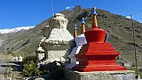 Chorten beim Stongde Kloster - Zanskar: Sehensw&uuml;rdigkeiten