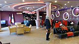 Moderne und gro&szlig;z&uuml;gige Lobby im Sabalan Hotel in Ardebil - Nord-Iran: Essen & Schlafen