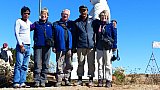 Gruppenfoto auf dem Mt. Victoria - Myanmar - Blog